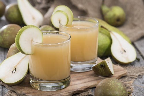 Cómo preparar agua de pera