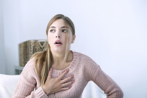 Dolor torácico por pleuritis.