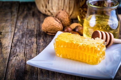 Harina de maíz y miel