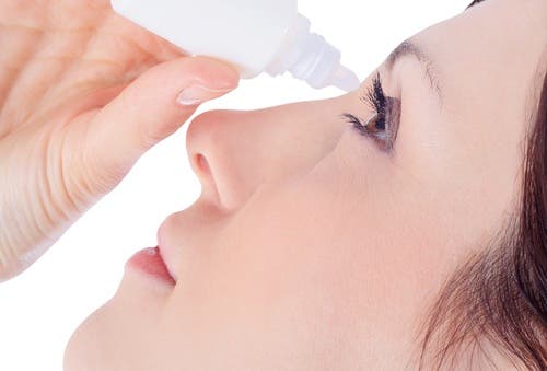 vista saludable: lubricar los ojos