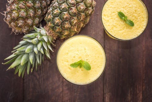 Piña y jengibre