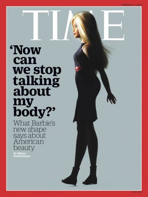 Portada de Time con Barbie
