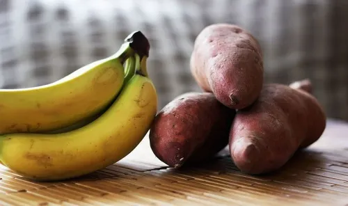 jugo de platano y patata