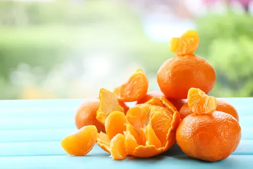 Mascarillas a base de mandarina para rejuvenecer la piel