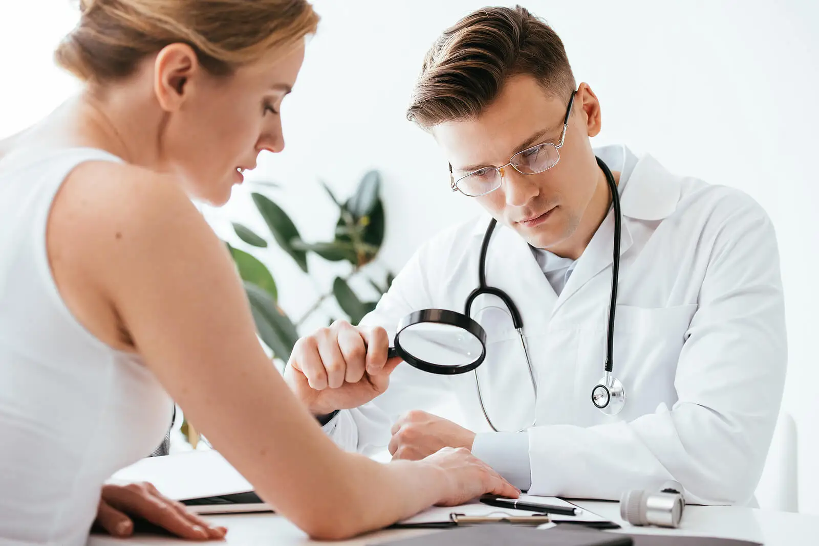 Visita dermatologica.