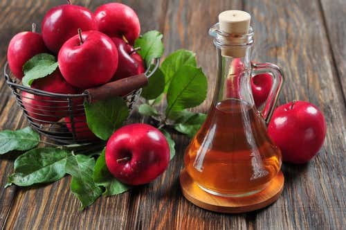 Acondicionador natural de vinagre de manzana