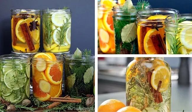 Prepara aromatizantes caseros naturales