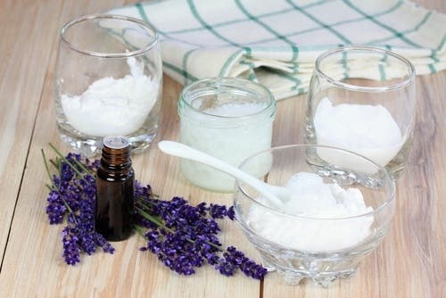 Ingredientes para el desodorante natural
