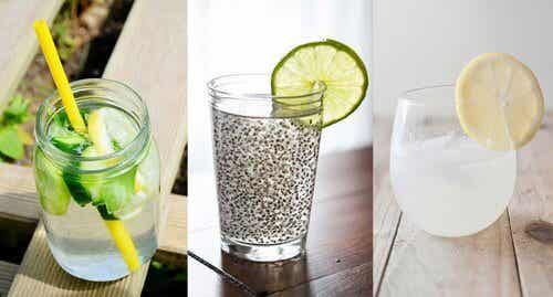 6 deliciosas formas de preparar agua para desintoxicar tu cuerpo