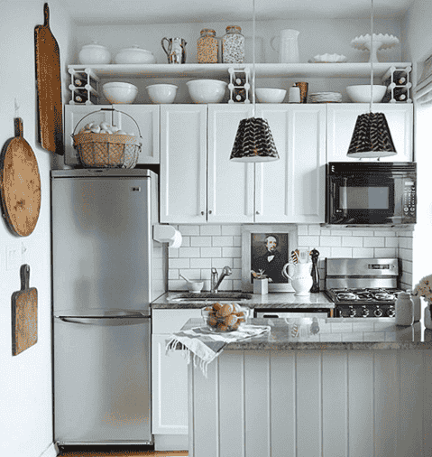 9 ideas para aprovechar el espacio de una cocina pequeña