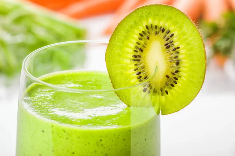 Poderoso licuado de melón y kiwi para adelgazar