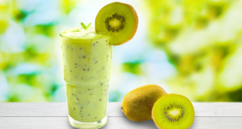 licuado de melón y kiwi