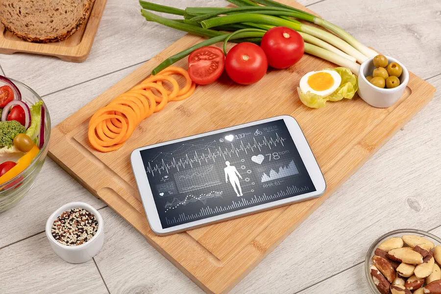 Plan de dieta por internet.