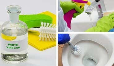 6 formas de limpiar tu baño con vinagre blanco