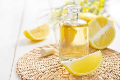Aceite de germen de trigo y limón