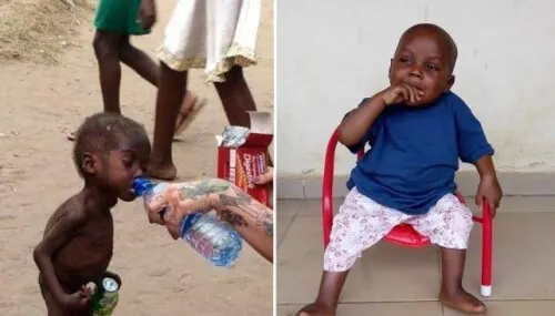 La increíble transformación de Hope, el niño brujo