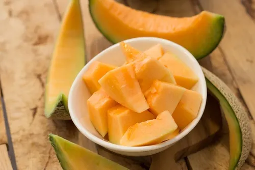 Licuado natural con melón