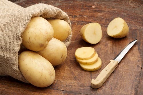 Patata cruda