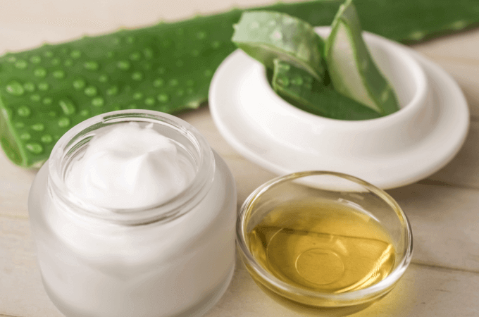 Crema natural de aloe vera