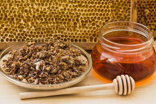 Miel y própolis