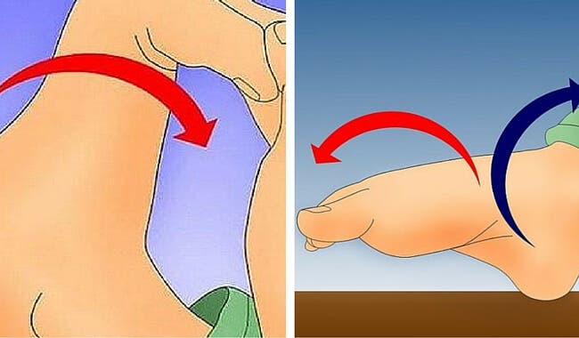 6 ejercicios fáciles para ejercitar los músculos de los pies en casa