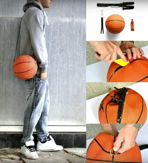 Reciclar un balón desinflado