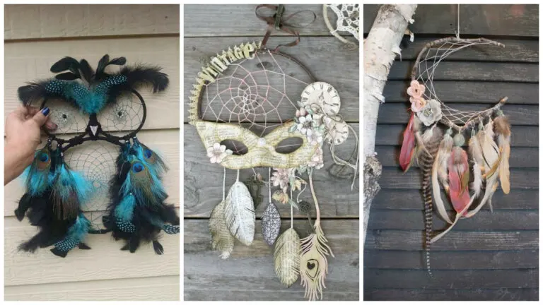 Cómo hacer 3 atrapasueños muy originales