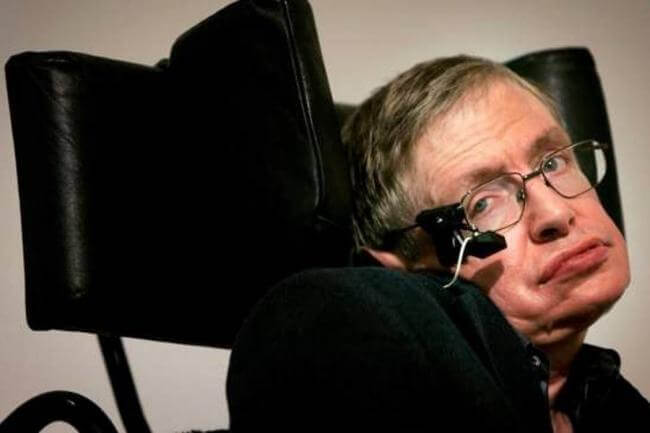 Un hermoso mensaje de Stephen Hawking a las personas que están en un "agujero negro"