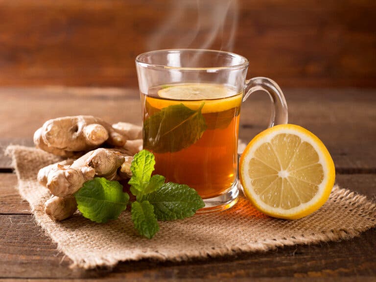 Infusión de boldo, menta, jengibre e hinojo para la digestión