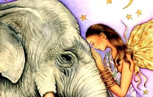 good-manners-and-woman-petting-elephant