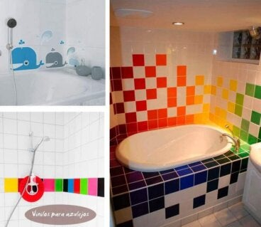 Revista Hogar - • Ideas para decorar tu baño con vinilos