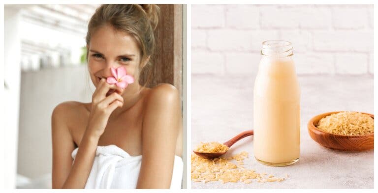 7 usos que le puedes dar al agua de arroz en tu salud y belleza
