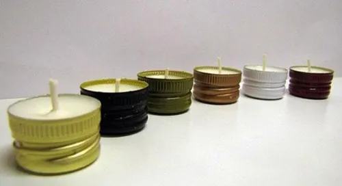 Reciclar con velas