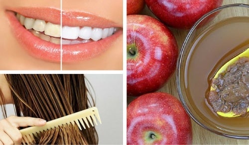 8 usos cosméticos que le puedes dar al vinagre de manzana