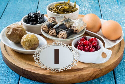 Alimentos ricos en yodo.