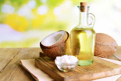 Enjuague de aceite de coco
