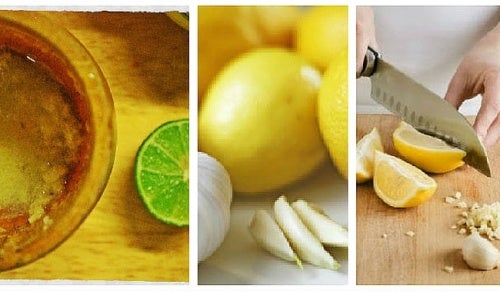 Remedio casero con ajo y limón para combatir la grasa abdominal