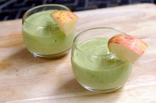 batido-aguacate y manzana