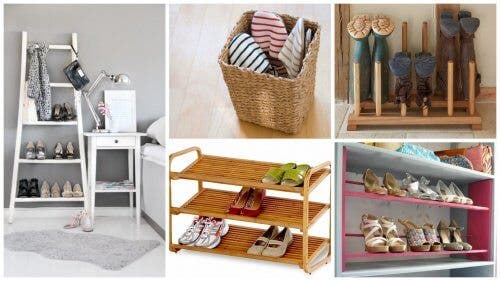 20 ideas creativas para ordenar tus zapatos