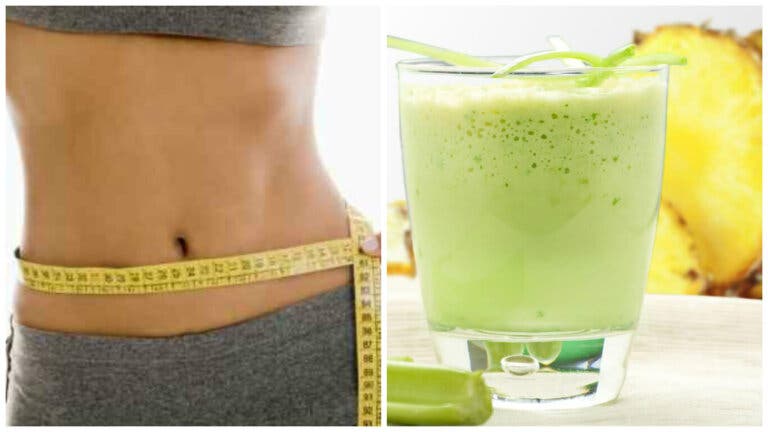 Elimina grasa, desinflama el vientre y limpia el colon con este batido natural
