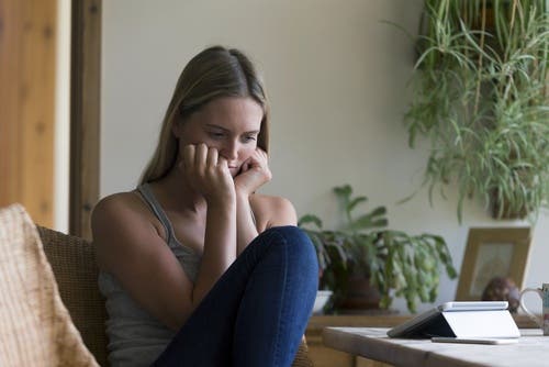 Worried woman