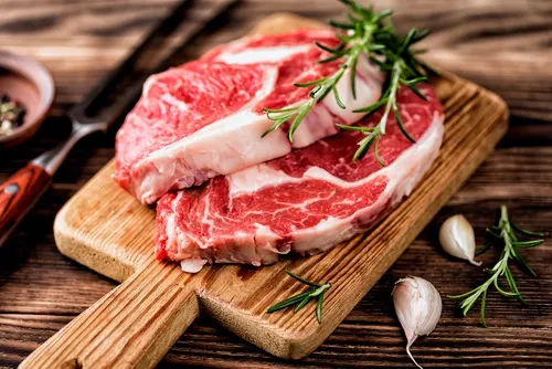 carne roja para el cabello