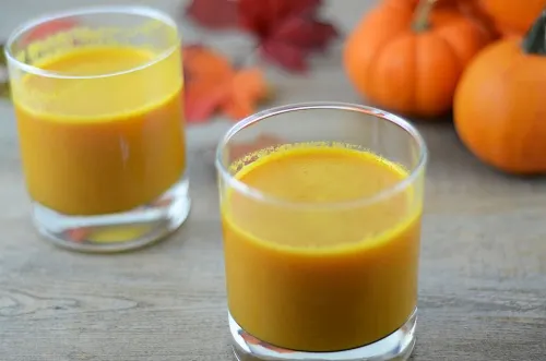 Jugo de calabaza para la salud renal.