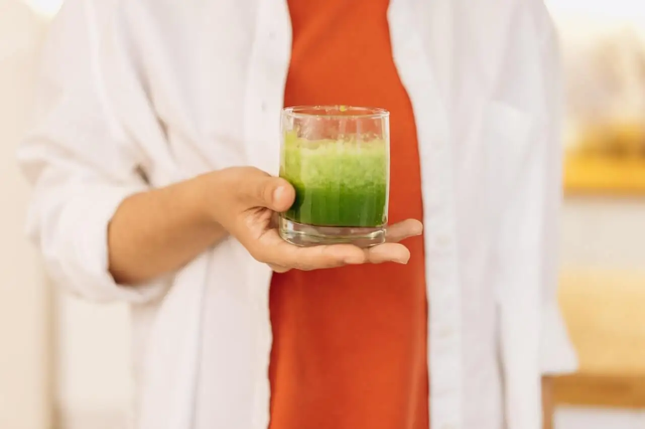 Receta del batido de melón, manzana y pepino.