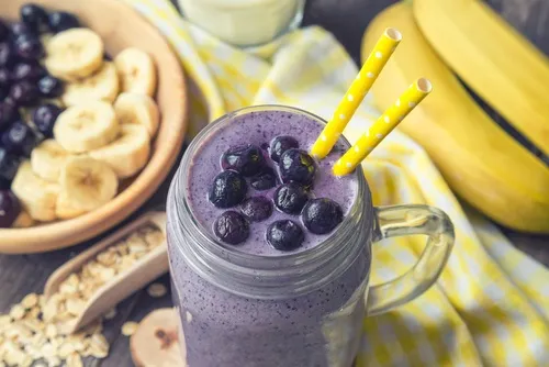 Batido de banana y jengibre