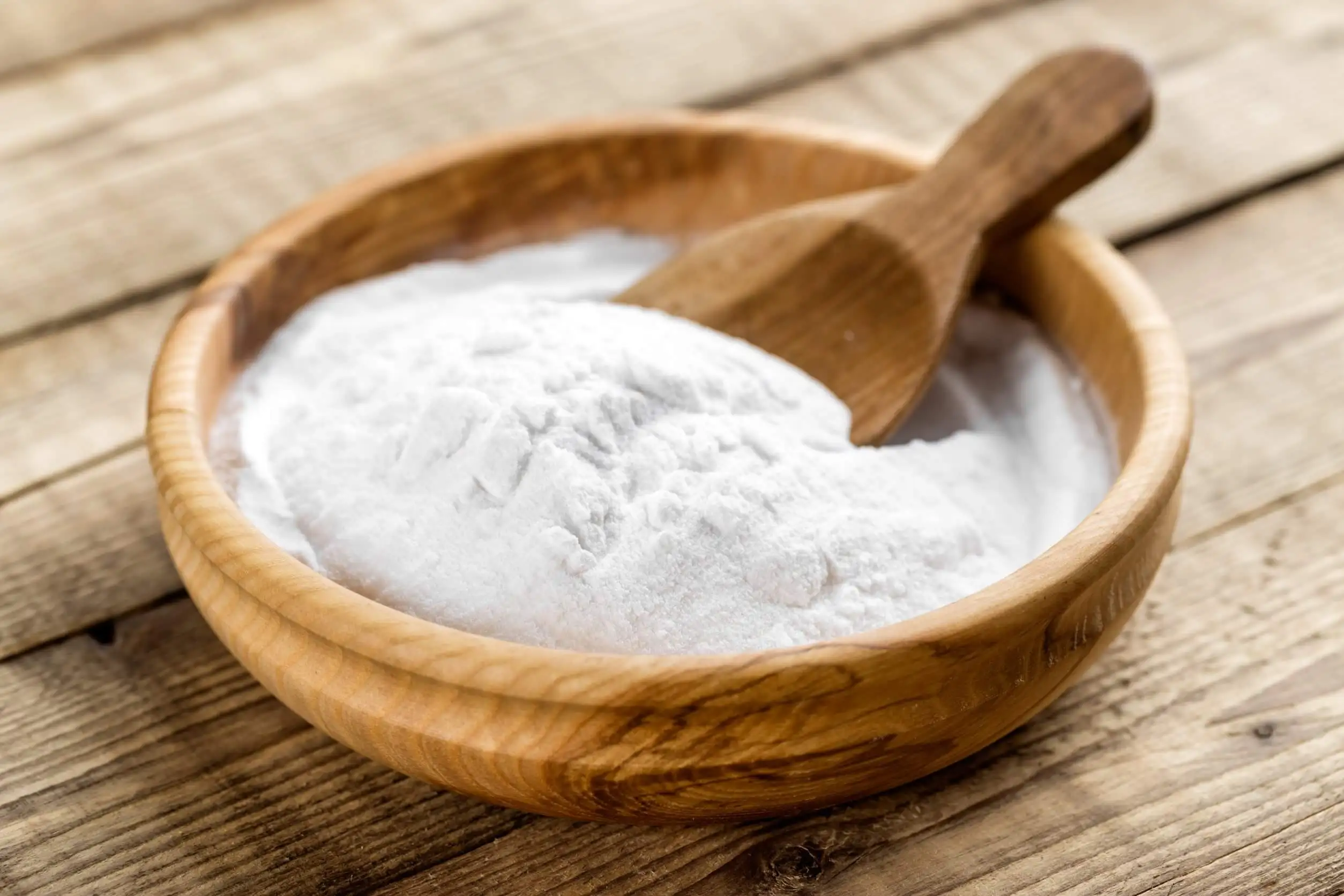 Bicarbonato de sodio para limpiar esterilla de yoga.