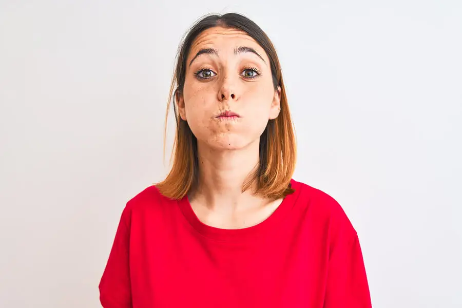 Ejercicios para las mejillas