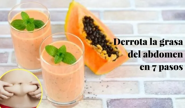 Cómo "derrotar" la grasa del abdomen en 7 pasos. ¡Empieza hoy mismo!