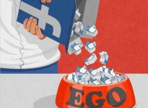 cereales de ego facebook simbolizando el impacto de las redes sociales
