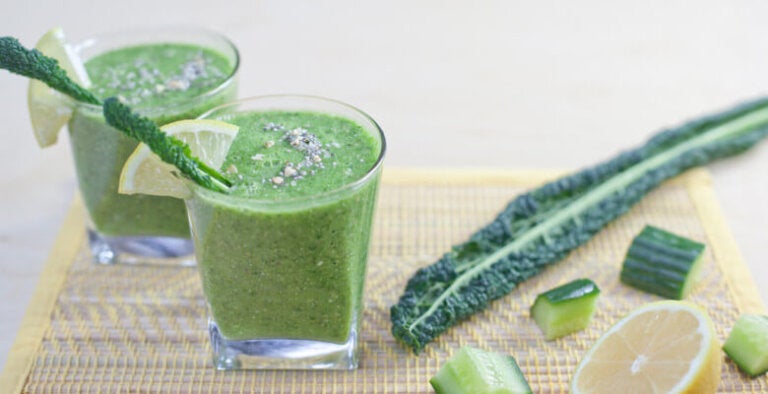 Jugo de verduras para prevenir las migrañas